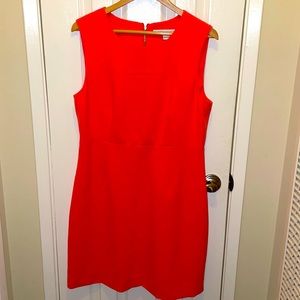 Elegant Red Sleeveless Dress